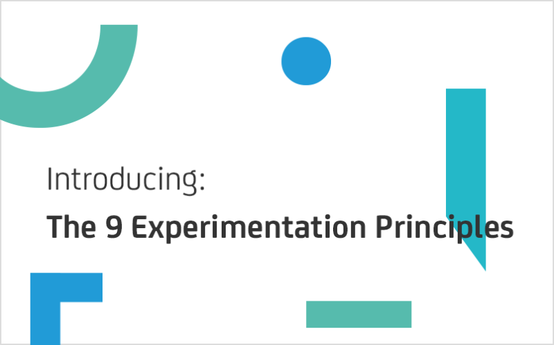 Introducing: The 9 experimentation principles | Conversion